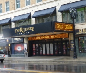 The Riverside Theater, Wisconsin Avenue, Milwaukee WI. May 30 015. Photo by @bgrhubarb